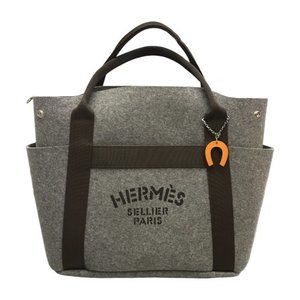 HERMES Brown Tote Bag